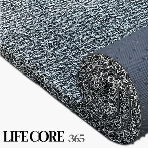 라이프코어 코일매트(길이연장) 130x100cm 두께20mm 일반형, 그레이투톤 [일반형], 1개