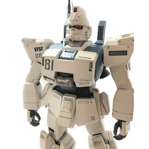 MG 기동전사 건담 제08MS소대 RX-79(G)Ez-8 건담이지에이트 1/100치수 색상분필 플라모델