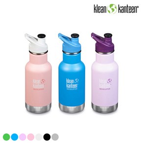 [클린켄틴] 키즈 인슐레이트 클래식 보틀 (스포츠캡) 355ml, 1개, 블랙 PD