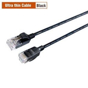 COMNEN 이더넷 케이블 랜 슬림 Cat6a 패치 코드 네트워크 고속 PC Xbox 컴퓨터용 UTP Rj45 0 15m 10m, Ulta thin cable, 0.3m, 1개