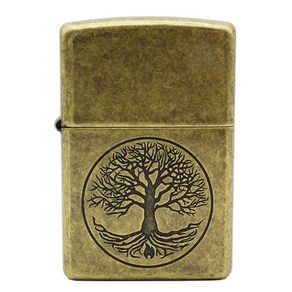 ZIPPO 지포라이터 29149 TREE OF LIFE 오일포함