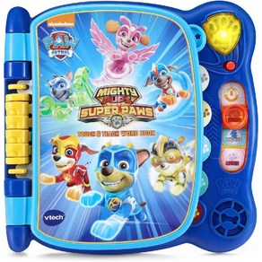 VTech 퍼피구조대 PAW Patol Mighty Pups Touch and Teach Wod Book 세 가지 플레이 모드