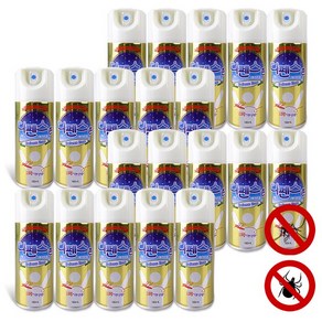 디펜스존 에스 에어로솔 모기진드기 기피제 180ml x 5개, 20개