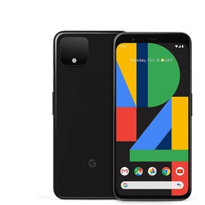 Google Pixel 4 구글 픽셀 4 스마트 폰 - 언락 북미판 공기계, 64GB, 블랙