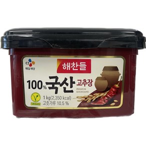 해찬들 고추장, 1kg, 1개