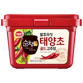 순창궁 태양초골드 고추장세트 2입(500g+500g) 6개/무배, 500g, 12개