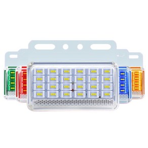 대형차 화물차 보조등 차폭등 24V LED 굴삭기 덤프트럭 지게차 끝단표시등 13cm, 1개, 유니콘 본상품선택