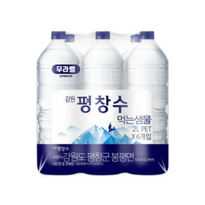 강원 평창수 생수, 2L, 24개