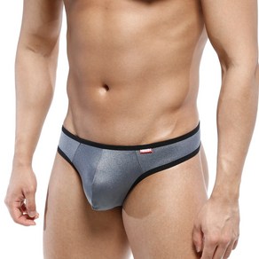 METROMALEWEAR [M2W] HALF-BIKINI THONG GRAY (7002-10)