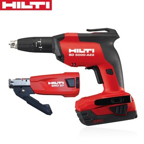 HILTI 힐티 22V 충전매거진 SD5000-A22 풀셋트 (본체세트 + SMD57 헤드)