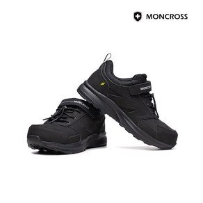 몽크로스 기능성 논슬립 정전기인증 올림포스 MC-FLASH + 코오롱 정품 각반, 블랙, 1개