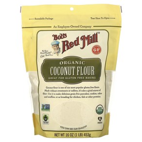 Bob's Red Mill 오가닉 코코넛 플라어, 453g, 1개