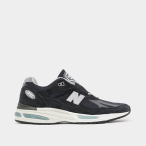 [뉴발란스] 25SS 뉴발 991v2 메이드 인 UK 다크 네이비 스모크드 펄 공용 스니커즈 U991NV2