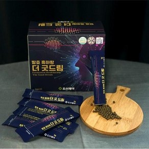 조선제약 발효 흑하랑 더 굿드림 30포 불면증 숙면유도, 3g, 30개