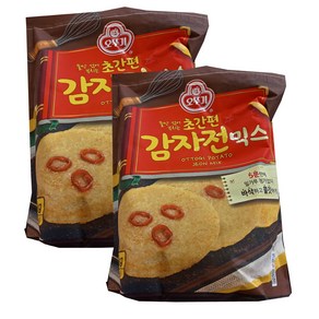 오뚜기 초간편 감자전 믹스, 1.2kg, 2개