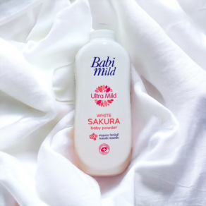 BABI MILD BABY Powder 바비 마일드 베이비 파우더 화이트 벚꽃향