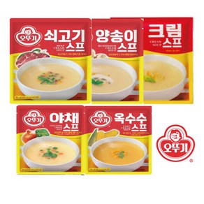 오뚜기 스프 80g 옥수수스프/야채스프/쇠고기스프/양송이스프/크림스프