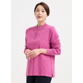 [이헌영]반짚업 울혼방 겨울니트티 22DDS5075B2