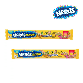 [Nerds] [1+1] 너드로프 젤리 트로피칼 26g 2개 Nerds 젤리 너드 로프 젤리 Nerds Rope Gummy Candy