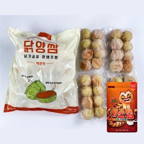 펀쿡 닭양쌈 32구 +케존맵 떡볶이소스 50g