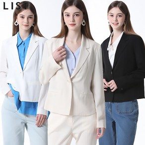 리스트 라이트 원버튼 크롭 재킷 택가격 248000원
