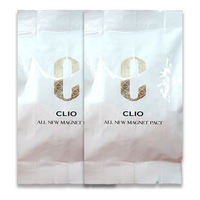 [홈쇼핑 품절 대란'] 최신상 클리오 올 뉴 마그넷 팩트 리필 x 2개, 21호