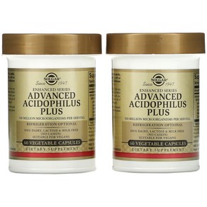 Solga Advanced Acidophilus Plus 아시도필러스 플러스 120정, 1개