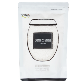 자연의지혜 갯뻘천일염, 500g, 1개