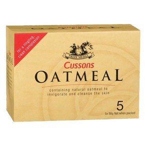 쿠손스 프라이즈 메달 오트밀 비누 Cussons Pize Medal Oatmeal Ba Soap, 90g