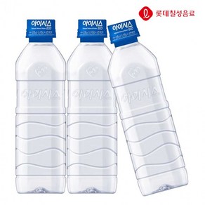 롯데 아이시스 산림수 500ml x 40페트 /생수500/물/워터/생수500ML/무라벨생수/무라벨 생수, 80개