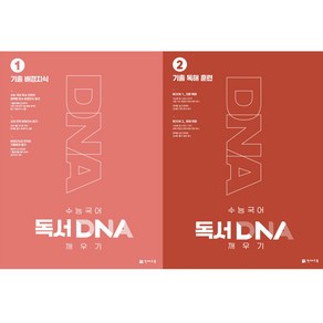 수능 국어 독서 DNA 깨우기 (2025) : 1권 기출 배경지식 + 2권 기출 독해훈련