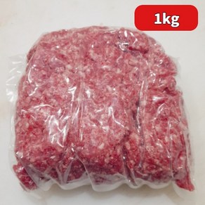 소고기 다짐육 국내산 육우 1kg (업소용 후추염지), 1개