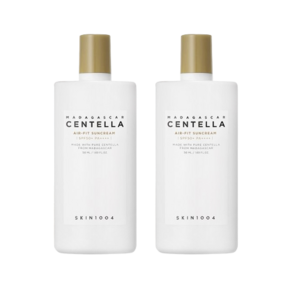 SKIN1004 [DUO SET] 마다가스카르 센텔라 에어핏 선크림 플러스 50ml X 2개, 마다가스카르 센텔라 에어핏 선