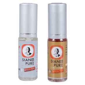 태국 할아버지오일 시앙퓨어오일 Siang Pue Oil Ball Tip Oil 3ml x 3병, 3개