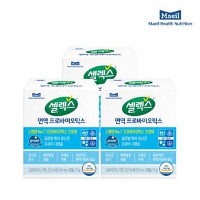 셀렉스 면역 프로바이오틱스, 30정, 3개