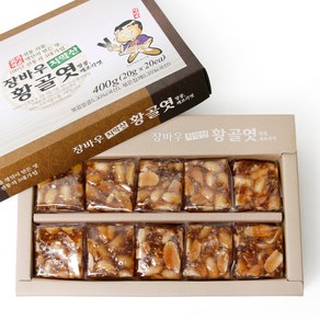 장바우 치악산 황골엿 땅콩깨엿, 400g, 1개