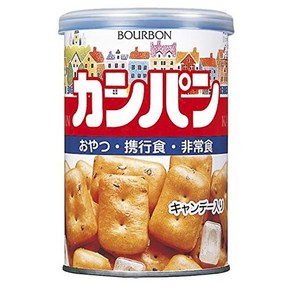 BOURBON 브루봉 건빵 캔통 100g x 3캔, 3개