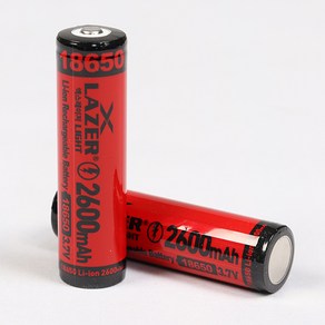 엑스레이저 충전지 18650 배터리 2600mAH, 1개, 1개입