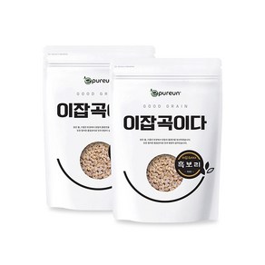 [이잡곡이다] 국산 흑보리 1kg X 2봉, 2개