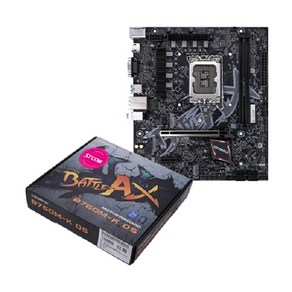 컬러풀 BATTLE-AX B760M-K V20 D5 메인보드 (LGA1700 DDR5 M-ATX) STCOM, 1개, 선택하세요