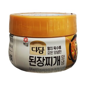 CJ제일제당 다담 된장찌개양념(냉장) 530g, 1개