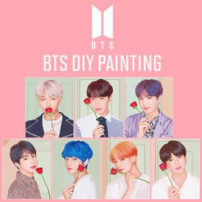 아트박스/아이러브페인팅 BTS 그림그리기 세트 방탄소년단 페인팅 40x50 (선택), 제이홉, 1개