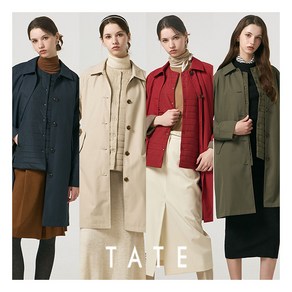 [테이트] (TATE) 24FW 여성 맥코트 1종 + 퀼팅베스트 1종