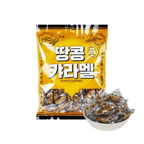 미담제과 땅콩카라멜, 3개, 500g