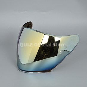 AGV K5 JET Helmet Shields 용 헬멧 바이저 UV 보호 윈드실드 선쉴드 Casco Moto 액세서리, [06] Gold