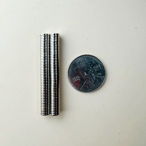 D6*1T 네오디움 원형자석 ND 지름 6mm x 두께 1mm [니즈], 100개