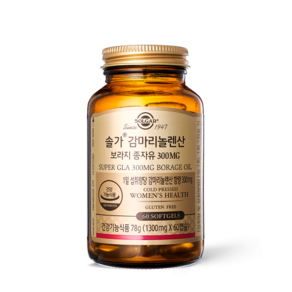 솔가 감마리놀렌산 보라지 종자유, 3개, 78g