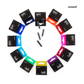 모나미 153 네오 만년필 잉크 카트리지 리필 1팩 5개입 국제규격 잉크 카트리지
