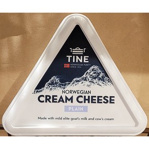 TINE 티네 크림치즈 플레인 125g (원산지 : 노르웨이), 1개