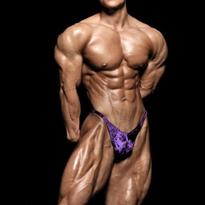 보디빌딩트렁크 [POSINGWEAR] IFBB PRO POSING TRUNKS BORDEAUX